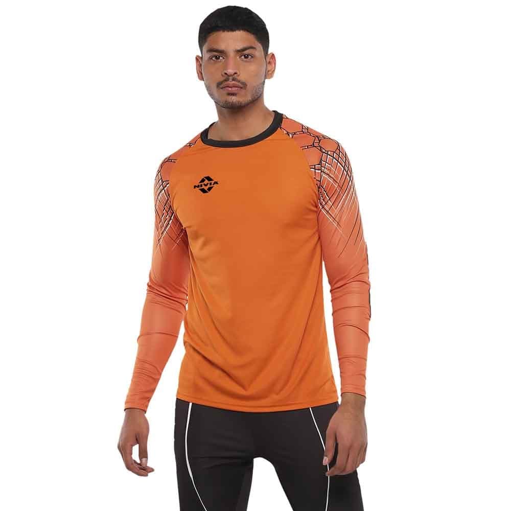 Nivia hot sale goalkeeper jersey