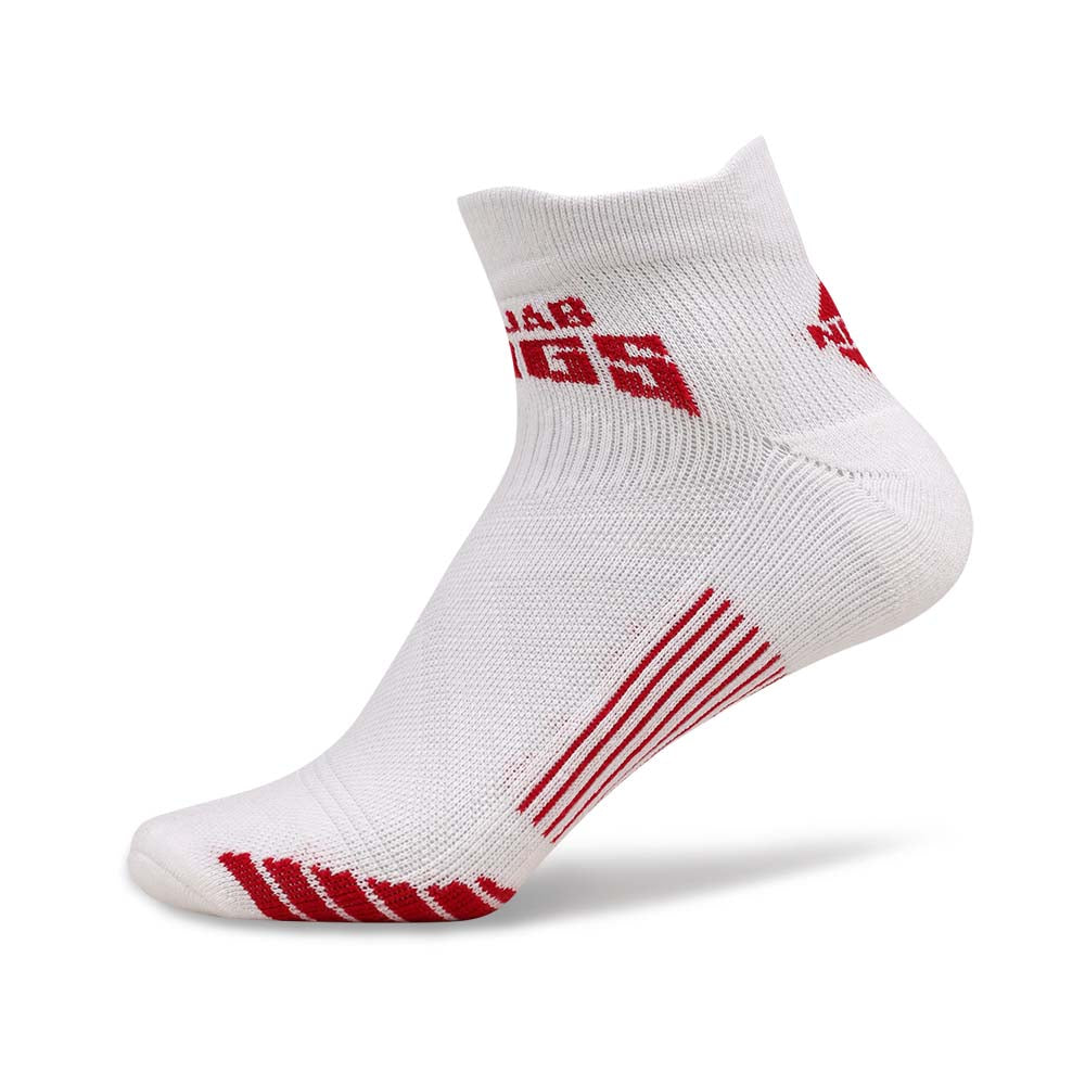 PUNJAB KINGS X NIVIA STRIPES 2.0 ANKLE SOCKS PACK OF 2