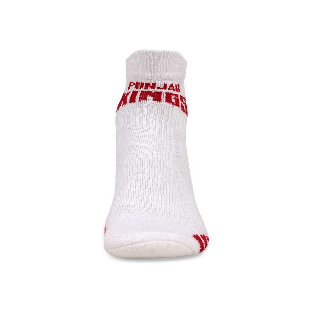 PUNJAB KINGS X NIVIA STRIPES 2.0 ANKLE SOCKS PACK OF 2
