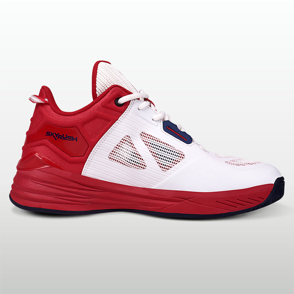 WHITE/RED