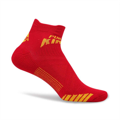 PUNJAB KINGS X NIVIA STRIPES 2.0 ANKLE SOCKS PACK OF 2
