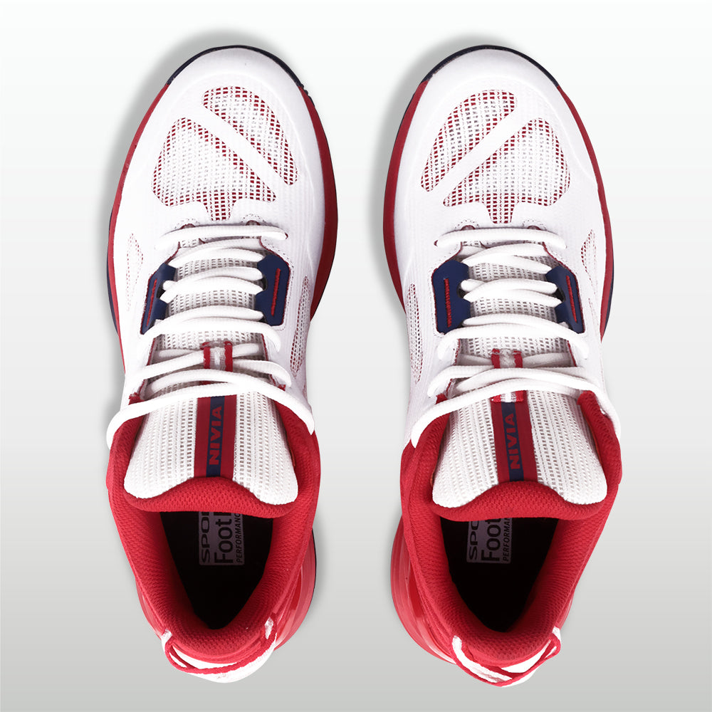 WHITE/RED