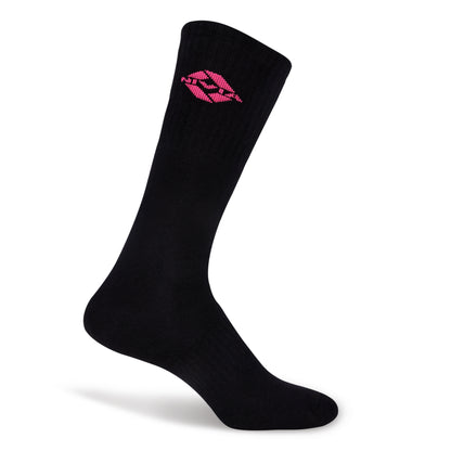 black/pink