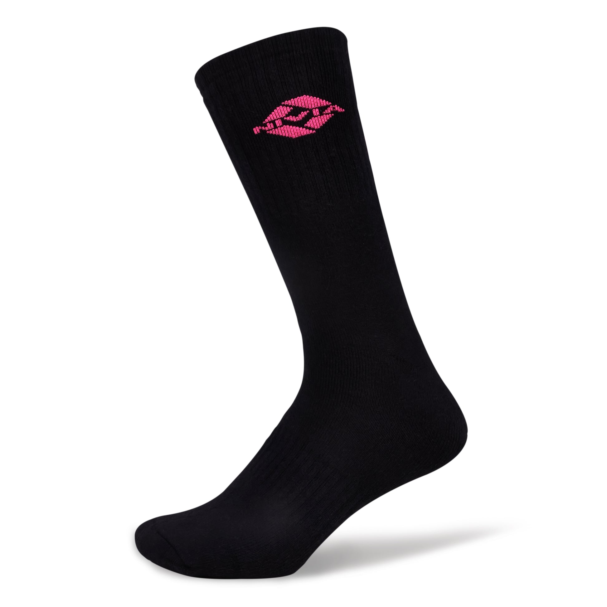 black/pink