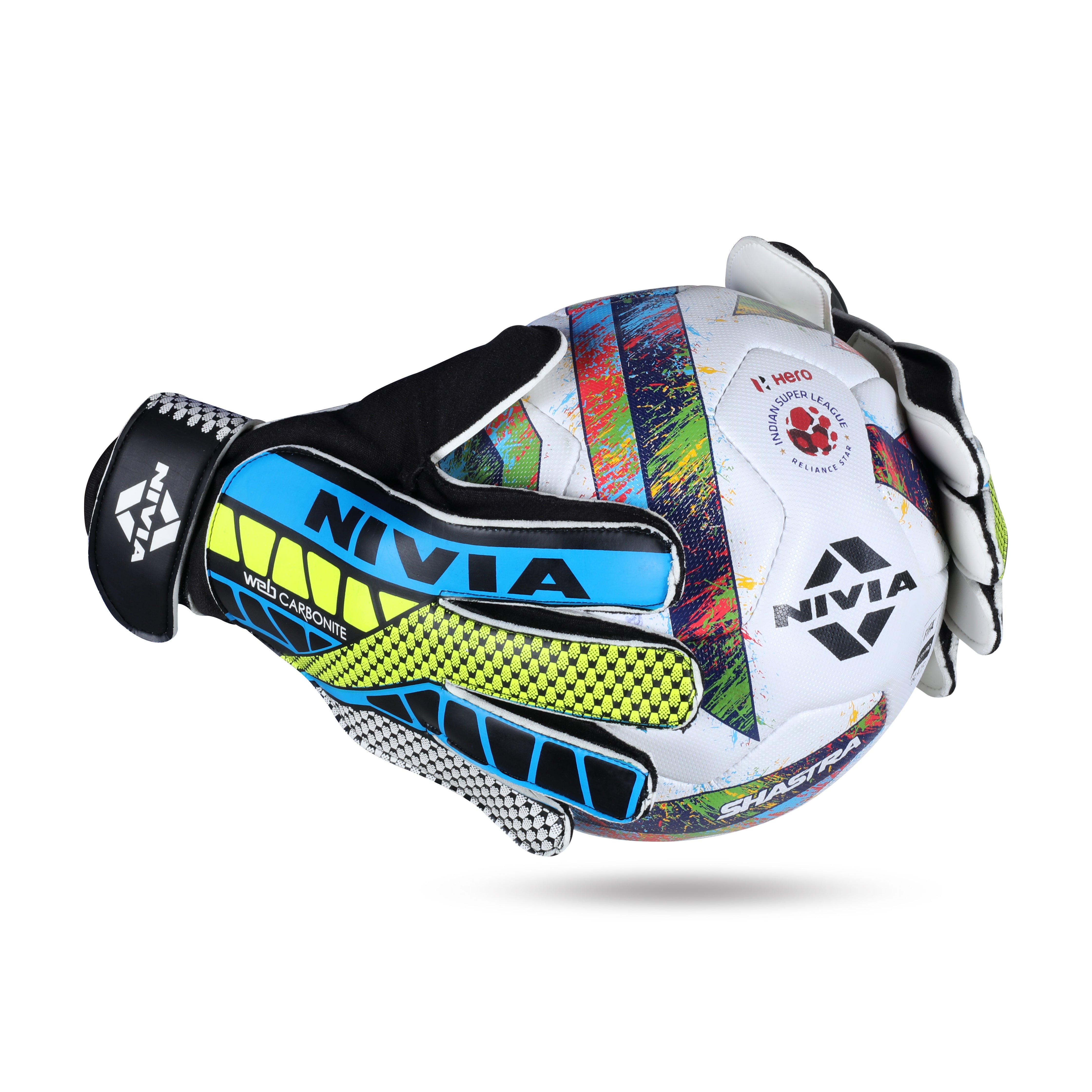 Nivia web cheap goalkeeper gloves