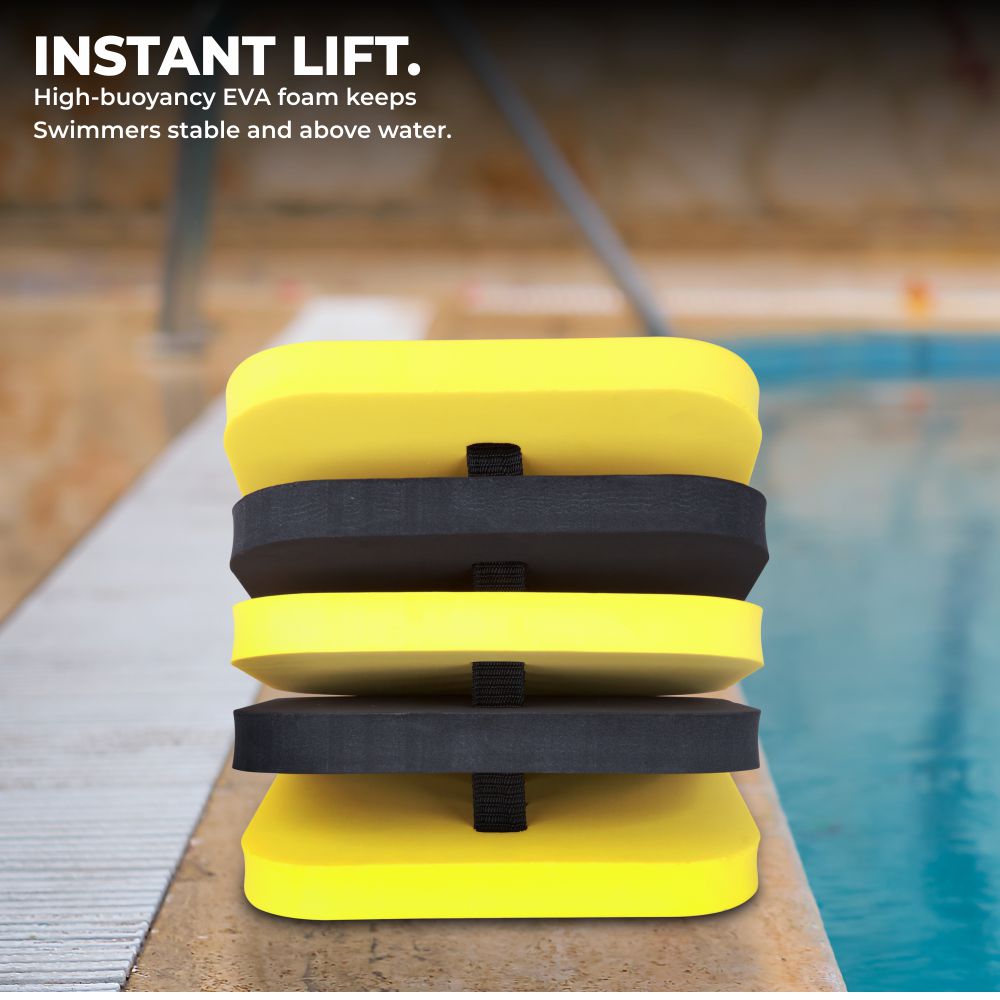 Eazy Float, Training Equipment, Swimming Equipment For Kids/Adults - Yellow/Black
