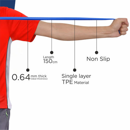 Variable Resistance Exercise Bands (Pack Of 3) - Strong