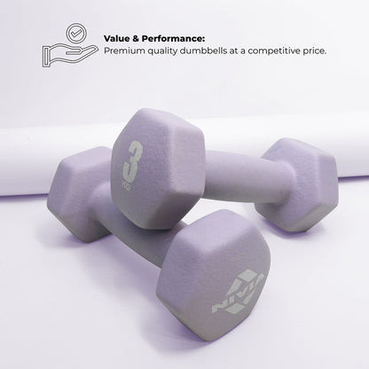 3KG Fitness Dumbbell - Pair