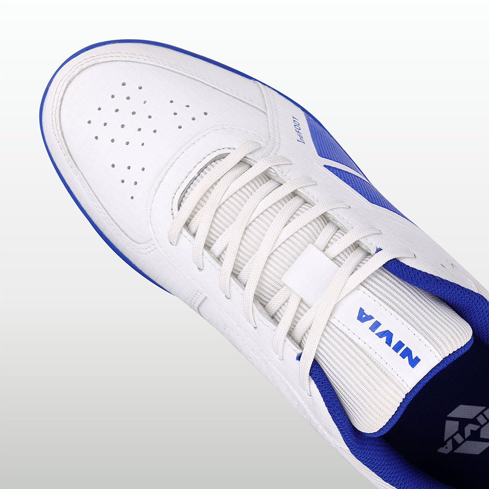 white/blue