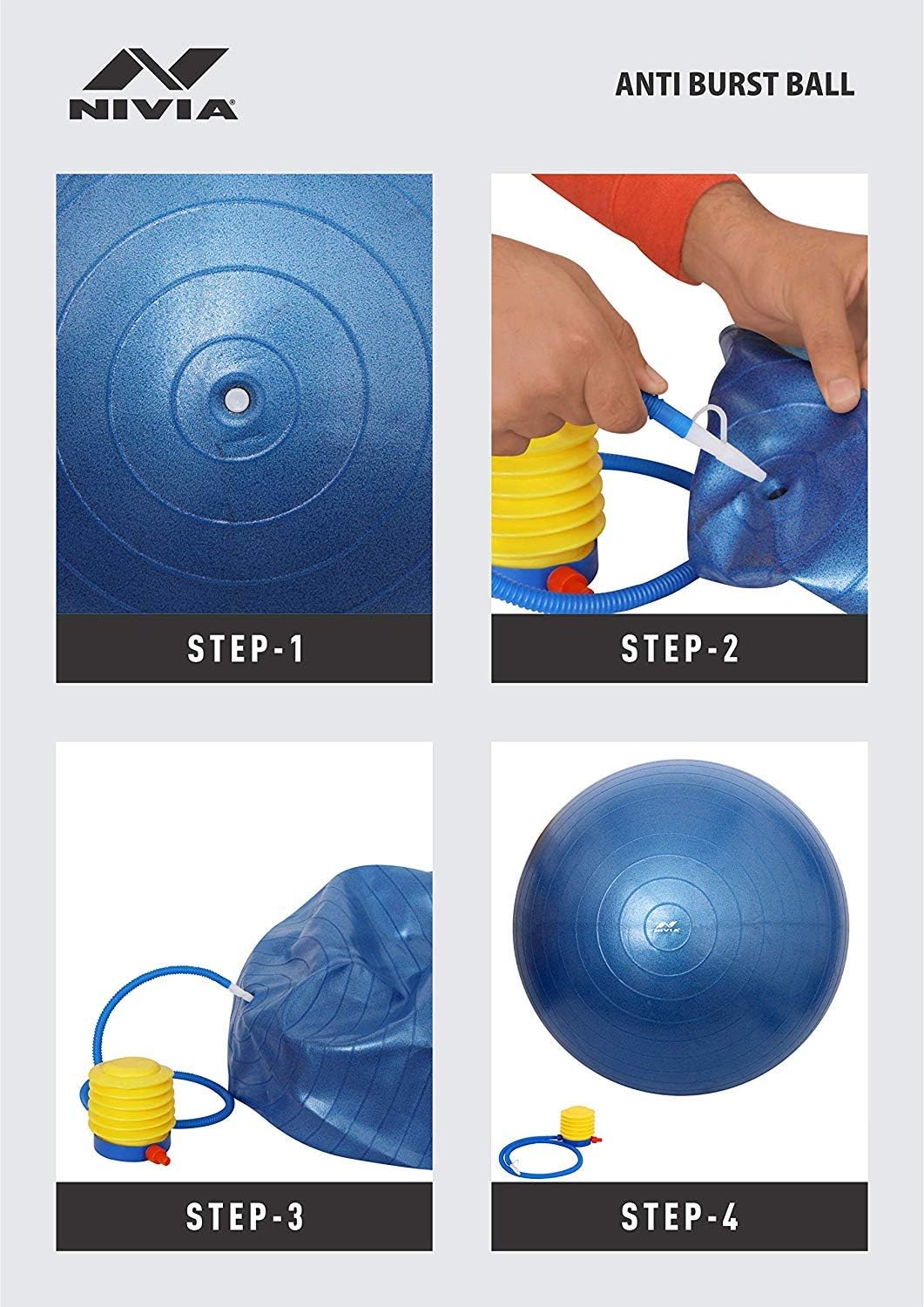 Nivia discount exercise ball