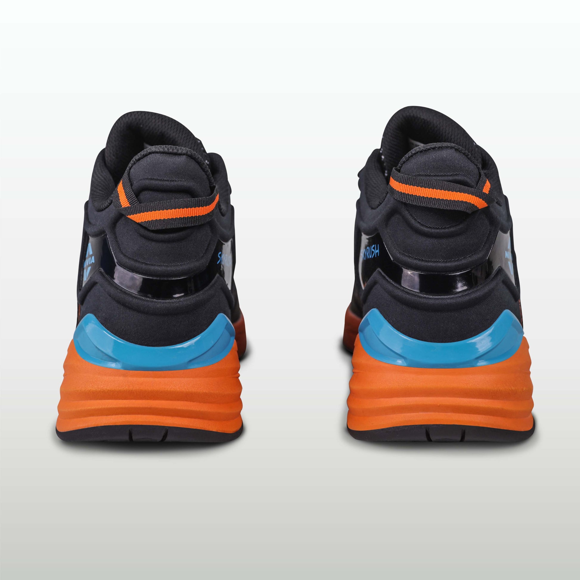 Black/Orange