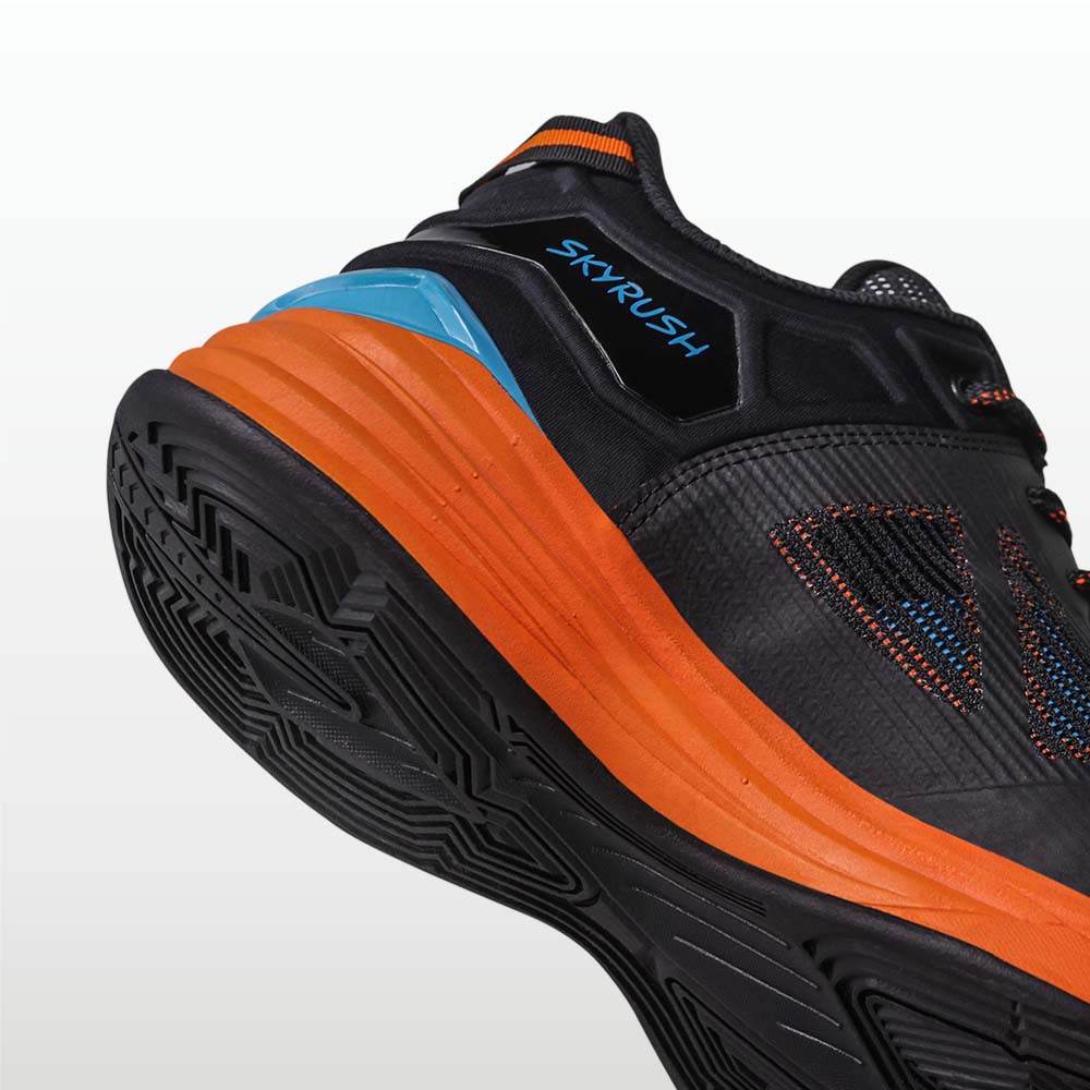 Black/Orange