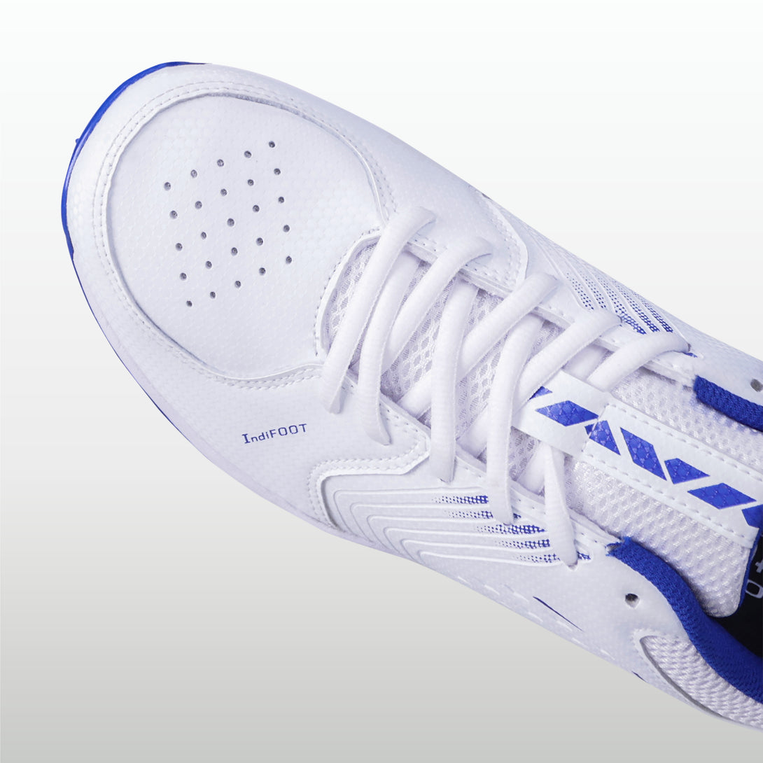 White/Royal blue