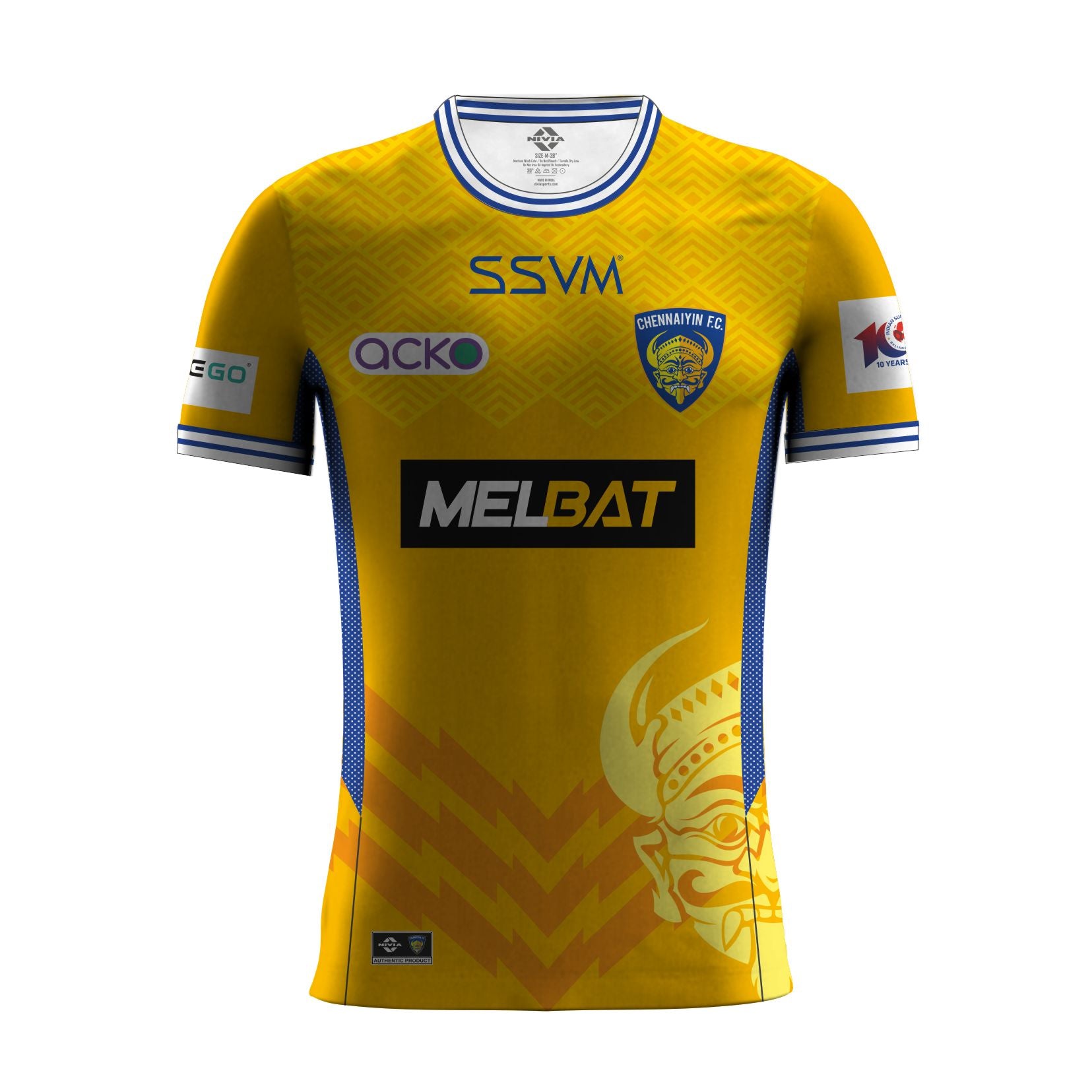 chennaiyin fc jersey