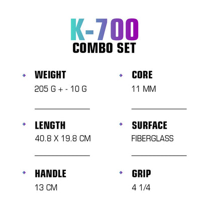 K-700 Pickleball Couple's Set