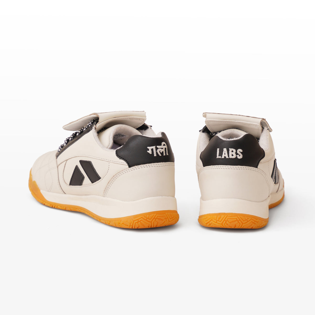 Gully Labs × NIVIA Sova White Sneakers