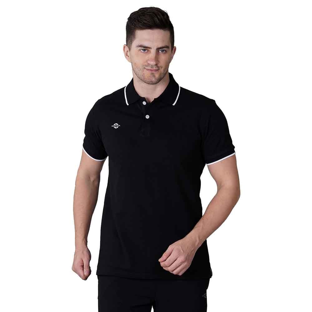 Black polo t shop shirt online india